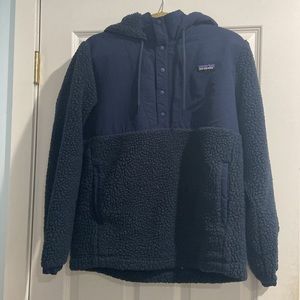 Patagonia Navy Blue Fleece Jacket